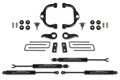 Fabtech - Fabtech K1179M Ball Joint UCA Lift System w/Shocks - 2020>GM 3500