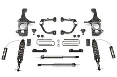 Fabtech - Fabtech K7074DL Uniball UCA Lift System w/Shocks - 2016-19 TOYOTA TUNDRA 4WD TRD PRO