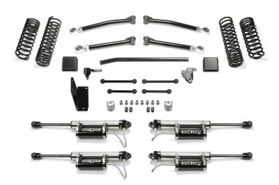 Fabtech - Fabtech K4168DL 3" Trail Lift System w/Dirt Logic Reservior Shocks - Jeep Gladiator JT