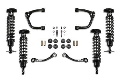 Fabtech - Fabtech K1187DL Uniball UCA Lift System w/Shocks - 2021> GM Tahoe-Suburban/Yukon