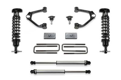 Fabtech - Fabtech K1163DL Ball Joint UCA Lift System w/Shocks - 2019> GM 1500 Trail Boss & AT4