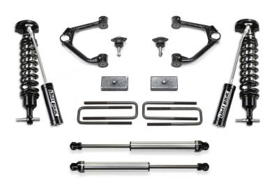 Fabtech - Fabtech K1164DL Ball Joint UCA Lift System w/Shocks - 2019> GM 1500 Trail Boss & AT4