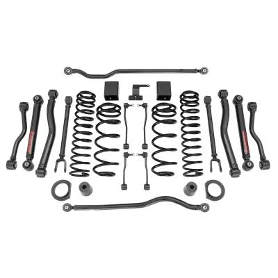 Rancho - Rancho Suspension RS66125B - 4.5" Jeep Wrangler JL 4 Door Short Arm System