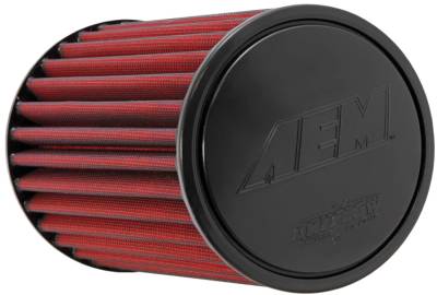 AEM - AEM DryFlow Air Filter - AIR FILTER; 2.5" X 9" DRYFLOW