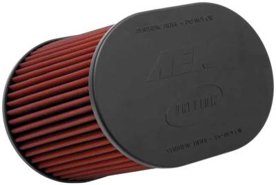 AEM - AEM DryFlow Air Filter - AIR FILTER; 4" X 9" DSL OVAL DRY