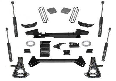 Superlift - Garage Sale - Superlift 6 inch Lift Kit - 2001-2008 Chevy Silverado and GMC Sierra 2500HD or 3500 4WD - Knuckle Kit with SR Shocks