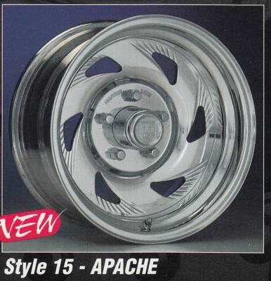 Centerline Wheel - 15X10 CENTERLINE APACHE 5"BS 6-5.5