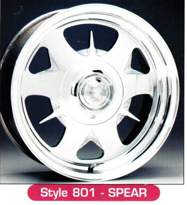 Centerline Wheel - 17X8 CENTERLINE SPEAR  4.5"BS 5-5/5-5.5