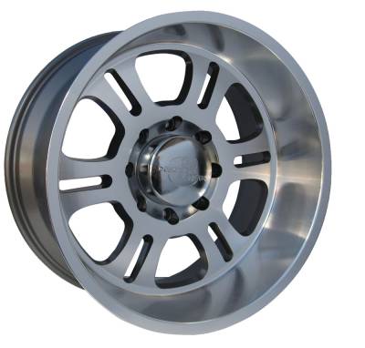 Desert Rattler Wheels - 17x10 DESERT RATTLER RATON MACHINED 5-5.0