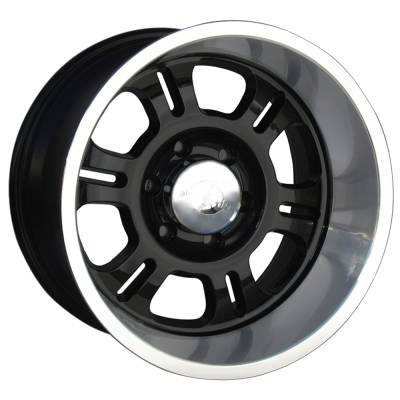 Desert Rattler Wheels - 17x10 DESERT RATTLER RATON BLACK 6-135