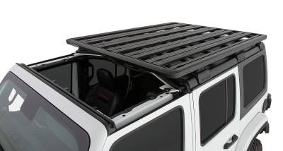 Rhino-Rack USA - Rhino-Rack Jeep 4 Door JLU Quick Release Backbone Roof Rack System JC-00456