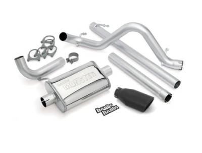 Banks Power - Garage Sale - BANKS Cat-Back Exhaust - Jeep Wrangler JK 4 Door 2007-2011 3.8L Black Tips