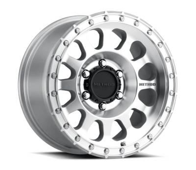 Method Racing Wheels - 18x9 Method MR315 - 8x170  5.75"BS - MACHINED - CLEAR COAT