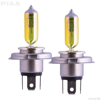 PIAA - PIAA 22-13404 H4/9003 Solar Yellow Replacement Bulb