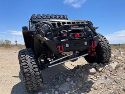 Apex Chassis - Apex Chassis Jeep 2.5 Ton Tie Rod & Drag Link Assembly Dana 30 With Flip Steel For 18-24 Jeep Wrangler 19-24 Gladiator