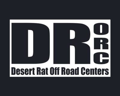 Desert Rat Logo Items - Desert Rat Off Road Centers T-Shirt - Black - 2X Large (2XL)