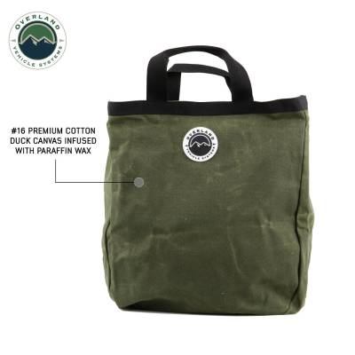 Overland Vehicle Systems - Tote Bag #16 Waxed Canvas Bag