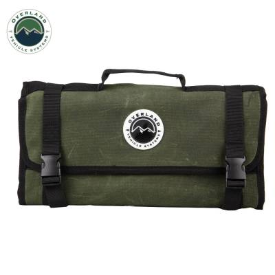 Overland Vehicle Systems - Rolled Bag First Aid - #16 Waxed Canvas
