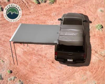 Overland Vehicle Systems - OVS Nomadic Awning 2.5 - 8.0' with Black Cover Universal - 18059909 OVS