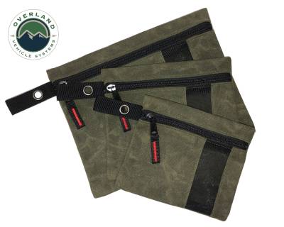 Overland Vehicle Systems - Small Bags - 3 Individual  #12 Waxed Canvas