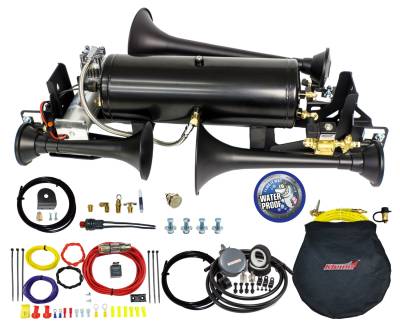 Kleinn Automotive Air Horns - Kleinn Automotive Air Horns RAM1500-734 Train Horn And Onboard Air System w/Horn