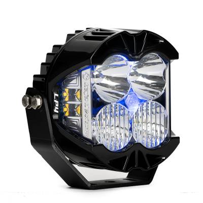 Baja Designs - Baja Designs LP4 Pro LED Auxiliary Light Pod Light Pattern Driving/Combo Blue Backlight