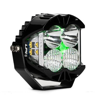 Baja Designs - Baja Designs LP4 Pro LED Auxiliary Light Pod Light Pattern Driving/Combo Green Backlight