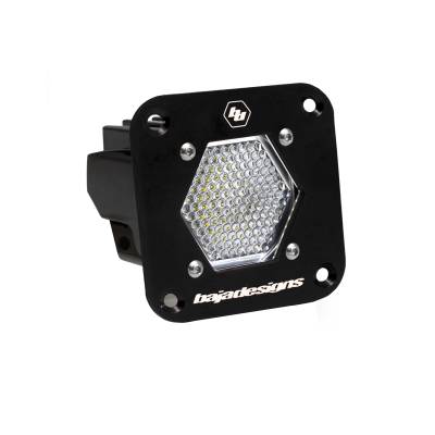 Baja Designs - Baja Designs LED Light Pod Flush Mount Clear S1 Work/Scene Pattern