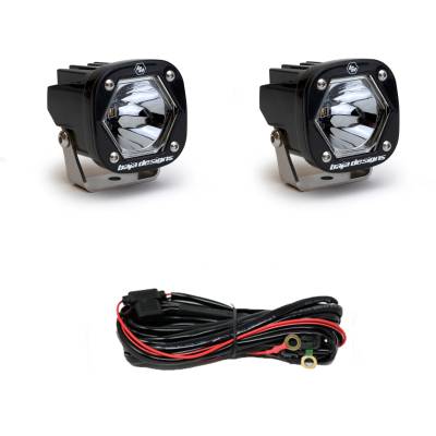 Baja Designs - Baja Designs LED Light Pods S1 Pair Spot Laser LED Backup Kit