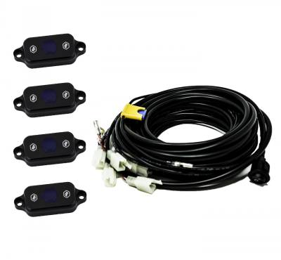 Baja Designs - Baja Designs Rock Light Kit Universal Blue