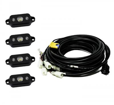 Baja Designs - Baja Designs Universal Rock Light Kit White