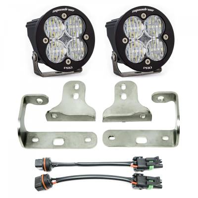 Baja Designs - Baja Designs Jeep JL Fog Pocket Kit 2018 Wrangler JL Squadron Pro Series