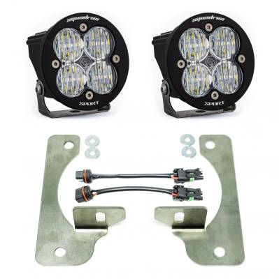 Baja Designs - Baja Designs Jeep JL Fog Pocket Kit 2018 Wrangler JL Rubicon Squadron R Sport