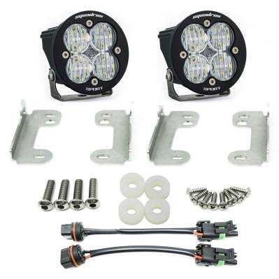 Baja Designs - Baja Designs Jeep JL Fog Pocket Kit 2018 Wrangler JL Sahara Squadron R Sport