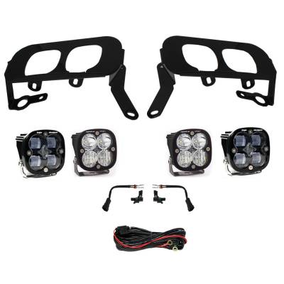 Baja Designs - Baja Designs Silverado 1500 Fog Pocket Kit 14-15 FPK, SAE Clear W/C & Sport D/C