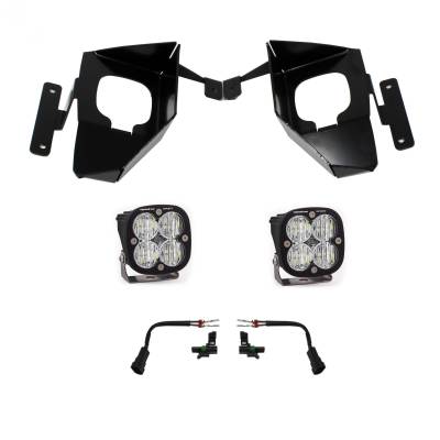 Baja Designs - Baja Designs Silverado 16-18 Fog Pocket Kit Squadron Sport W/C