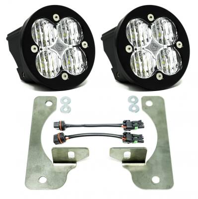 Baja Designs - Baja Designs Jeep JL Fog Light Squadron-R 18-Pres Wrangler JL Rubicon Fog Pocket Kit