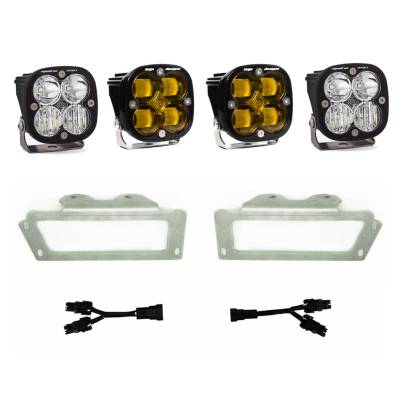 Baja Designs - Baja Designs Ram 2500/3500 Fog Lights SAE Fog Pocket Kit Amber FPK 10-18 RAM 1500 09-12 Ram 2500/3500