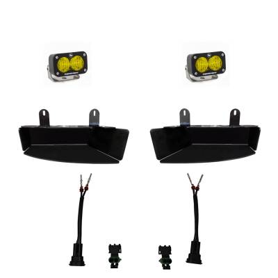 Baja Designs - Baja Designs Dodge Ram Light Kit For Ram 2500/3500 19-On FPK S2 Sport W/C Amber