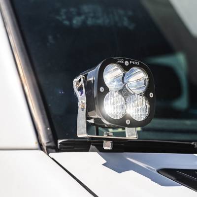 Baja Designs - Baja Designs Mercedes Sprinter Van XL Pro A-Pillar Kit Mercedes 2014-2018 Sprinter Van (Driving/Combo; Clear)