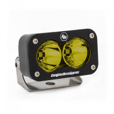 Baja Designs - Baja Designs LED Work Light Amber Lens Spot Pattern Each S2 Sport