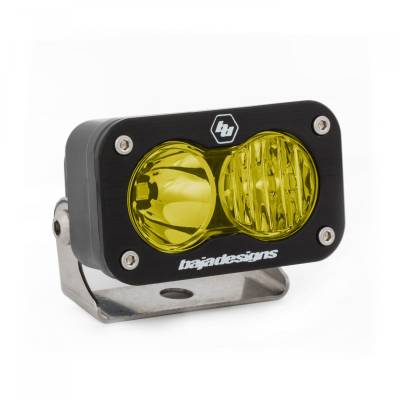 Baja Designs - Baja Designs LED Work Light Amber Lens Driving Combo Pattern Each S2 Sport