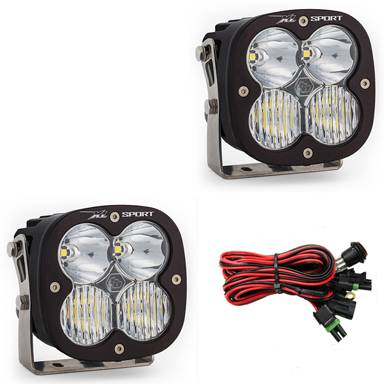 Baja Designs - Baja Designs LED Light Pods Driving Combo Pattern Pair XL Sport Series