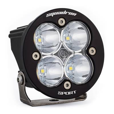 Baja Designs - Baja Designs LED Light Pod Clear Lens Spot Pattern Each Squadron R Sport