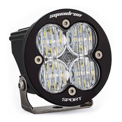 Baja Designs - Baja Designs LED Light Pod Clear Lens Wide Cornering Pattern Each Squadron R Sport