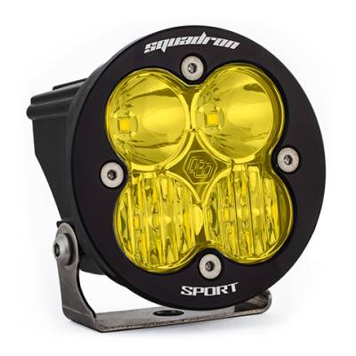 Baja Designs - Baja Designs LED Light Pod Amber Lens Driving/Combo Pattern Each Squadron R Sport
