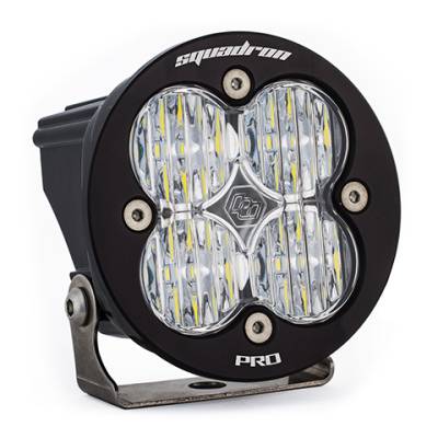 Baja Designs - Baja Designs LED Light Pod Clear Lens Wide Cornering Pattern Each Squadron R Pro