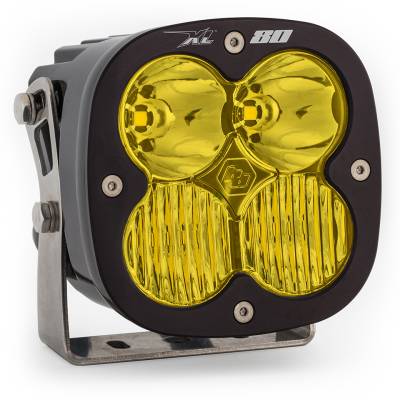 Baja Designs - Baja Designs LED Light Pods Amber Lens Spot Each XL80 Driving/Combo