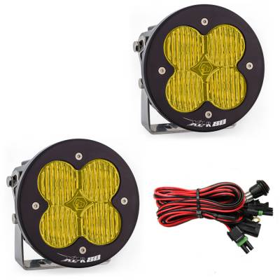 Baja Designs - Baja Designs LED Light Pods Amber Lens Wide Cornering Pattern Pair XL R 80 Series