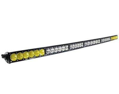 Baja Designs - Baja Designs 60 Inch LED Light Bar Amber/Wide Wide Dual Control Pattern OnX6 Series